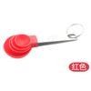 Conjunto de copo medidor colher medidora ferramenta de confeitaria cabo de aço inoxidável copo medidor de plástico colher medidora conjunto de 8 peças colher de tempero colher para leite em pó