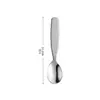 Cuchara y Tenedor de Acero Inoxidable 304 para Niños para Uso en Casa, Cuchara para Comer de Bebé, Cuchara para Sopa, Mini Tenedor, Tenedor de Fruta Lindo