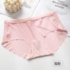 Fábrica atacado senhoras cuecas de seda de gelo um- peça confortável pele-friendly beleza senhoras underwear grande elástico underwear mulheres