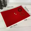 Brincos de argola armazenamento esponja almofada caixa de joias forrada com 100 cinza preto e branco flanela display acessórios DIY