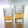 Copo de vidro para bebida de restaurante de fábrica KTV bar Taça de Vinho celebridade online retrô girassol em relevo copo de vinho uísque