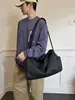 Bolsa de gimnasio para natación, gran capacidad, con compartimentos separados para artículos húmedos y secos, adecuada para mujeres y hombres, impermeable, para viajes, se puede llevar en la mano o usar como bolso cruzado, ideal para viajes de negocios