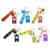 Chaveiro Lobisomem Espacial PVC Silicone Tridimensional Animação Desenho Animado Boneco Chaveiro Pingente de Bolsa Pequeno Presente