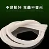 Tubo Trançado de Silicone Resistente a Altas Temperaturas Grau Alimentício Mangueira de Fibra Reticulada de Alta Pressão Vapor Tubo de Fixação Espessado Resistente à Pressão à Prova de Explosão