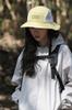 Sombrero de Pescador de Verano de Secado Rápido Transpirable Resistente a los Rayos UV de Ala Ancha Sombrero para el Sol para Exterior Camping Escalada Sombrero Occidental Mujer