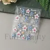 Belleza Total Transfronterizo Nuevo 5D Tridimensional Relieve Estrella de Mar Océano Concha Flor de Cinco Pétalos Flor de Hielo Pegatinas para Uñas