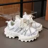Zapatillas de malla única tipo "dad shoes" para niños, nuevo modelo primavera y otoño 2026 para niñas, transpirables, ligeras, con suela gruesa, zapatillas versátiles casuales