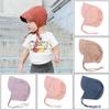 Sombrero Palace Transpirable Fino de Protección Solar y Orejas para Niños Primavera y Otoño Nuevo Estilo para Niños y Niñas Gorro de Punto para Bebé Estilo Primavera
