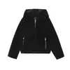 Jaqueta Bomber de Moletom com Capuz Elegante Nova Moda Europeia e Americana Transfronteiriça Feminina de Manga Longa 8073332