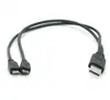Cable de datos usb uno a dos cable de carga micro usb dual cable de datos uno a dos cable de carga dual para Android