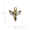Colgante de Gota de Aceite Barroco Vintage Ángel Pequeño Gordito Colgante de Aleación para Pendientes Hechos a Mano DIY Accesorios para el Cabello Venta al por Mayor