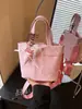 Bolso Cubo de Color Sólido Casual Transfronterizo 2025 Nueva Textura Bolso de Mano Versátil Bolso de Hombro de Nicho Bolso para Mujer