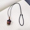 Llavero con colgante de bellota y piña de palisandro para teléfono móvil, pequeño colgante que se puede abrir y cerrar, colgante para bolso, joyería para pareja para hombres y mujeres.