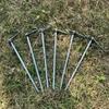 Suministros para exteriores 2020, accesorios para carpas con dosel, clavo de tierra para carpa con gancho, clavo de tierra de hierro de 21 cm, carpa fija de 7 mm de espesor