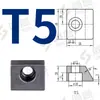 Bloque de Fijación de Riel de Guía Lineal Bloque de Presión Cuña Placa de Presión Metalurgia de Polvos Máquina Herramienta Corredera T1T2T3Y34Y5K1K2A3
