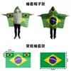Bandera de Cabo para el Mundial 2026 Transfronterizo Evento Deportivo Bufanda para Aficionados Bandera Corporal 90X150Cm