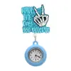 Reloj de Bolsillo Clásico de Enfermera y Doctor de Hospital con Apariencia Personalizada y Práctico Clip Retráctil para Insignia Colgante de Pecho