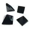 Piedra Natural Obsidiana Cristal Pirámide Decoraciones de Piedra Original Oficina Hogar Muebles Adornos de Escritorio Suerte Avanzada