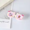 Nuevos Gafas de Gatito Lindo Pasador para el Cabello Chica Dulce Estilo Crema Flequillo Lateral Mechones Sueltos Pasador para el Cabello Estilo Girly Accesorios para el Cabello