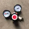 Medidor de Gas de Dióxido de Carbono Dispensador de Cerveza Manómetro de Cilindro de Gas Boca Redonda Boca Plana Válvula Medidora de CO2 Máquina de Cerveza Válvula Reductora de Presión