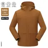 Chaqueta de Terciopelo de una Pieza Terciopelo Zorro Plateado Logo Personalizado Grupo al Aire Libre Chaqueta de Trabajo para Hombres y Mujeres A Prueba de Frío Senderismo Ocio