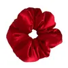 Diadema de satén scrunchie extragrande de moda 2025 para mujer que no tira del pelo