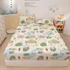 Roupa de cama grade fofa princesa impermeável capa de cama à prova de urina colchão capa completa de colchão peça única atacado transfronteiriço fábrica