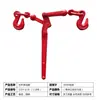 Tensor de Doble Gancho Tensor de Trinquete Multifuncional Tensado de Cadena Tracción de Invernadero Palanca de Doble Gancho Amarre de Camión