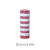Cinta decorativa de malla PP de 50 cm de ancho para árbol de Navidad, lazo plateado transparente de malla dorada, correa de 10 yardas