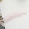 Novo Presilha Banana de Plástico de Alta Qualidade com Dentes para Grande Volume de Cabelo, Presilha Vertical Fashion, Base de Presilha Acessório Fresca e Doce