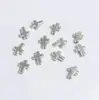 Plástico ABS galvanizado CCB cruz tridimensional com contas fabricantes em estoque Pulseira DIY com material de acessórios de contas