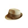Sombrero para niño y adulto Sombrero de Jazz para Madre e Hija Versátil Casual Moda Sombrero de Paja Bombín de Ala Corta Compras Hombres Vacaciones en la Costa Viajes