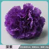 Flores artificiales de tono morado, abanico de novia, linterna de festival, pasador DIY, birrete de graduación, kit de materiales para tocado