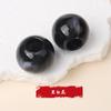 Contas de acrílico com furo grande cor de concha imitação contas redondas atacado bolsa tecida à mão DIY acessórios de carro adorno de cabeça com contas