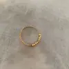 Anillo giratorio minimalista de nicho moderno, Anillo elegante de lujo ligero a la moda, Anillo para el dedo del pie del fabricante original