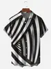 2024 Venta Caliente Transfronteriza Camisa Hawaiana Camisa Estampada Talla Europea Playa Exportación Exclusiva Camisa para Hombre