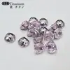 Aretes de Titanio F136 con Zirconia Octagonal Corte Milenio, Piercings de Lengua, Piercings Corporales, Tornillos de Hélice para Oreja, Piezas de Repuesto
