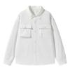 Chaqueta Coreana Holgada para Pareja de Primavera y Otoño Ins de Manga Larga Casual Combinable Color Sólido High Street Nueva Chaqueta Moderna