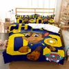 Venta Caliente Dibujos Animados Equipo de Aventura Ladrando Juego de Ropa de Cama con Estampado Digital de Dibujos Animados