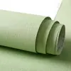 Papel de Parede Autoadesivo Espesso Textura de Linho Imitação Sala de Estar Quarto Cor Sólida Papel de Parede de Seda Porta Armário Adesivos para Reforma Residencial Atacado