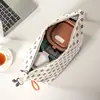 Bolsa de almuerzo de pana colorida para estudiantes y trabajadores de oficina, bolsa de almuerzo portátil linda, impermeable, aislada, bolsa térmica