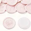 Sello de Lacre, Pegatinas de Sello de Lacre en Relieve 3D para Sobres, Monedas de Cera, Cartas de Amor, Invitaciones, Hojas de Cera para Bodas Autoadhesivas