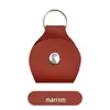 Bolsa para Palhetas de Guitarra Preta Marrom Couro PU Porta Palhetas Armazenamento Embalagem Bolsa para Palhetas Estojo Bolsa para Palhetas Portátil
