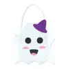 Bolsa de Açúcar de Feltro Transfronteiriça para Halloween Bolsa de Doces Prática para o Natal Decoração de Festa de Feriado Bolsa de Fantasma e Abóbora