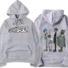 Sudadera con Estampado de la Banda de Rock Rogue de Moda Otoño/Invierno 2025 Streetwear Unisex Ropa Unisex Harajuku Sudadera