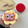 Estilo Nacional Creativo León Monedero Llavero Lindo Estilo Nacional León Colgante para Llaves Portatarjetas de Estudiante Venta al por Mayor