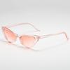 Nueva moda de moda transfronteriza Europa y Estados Unidos avanzada foto callejera a prueba de rayos UV gafas de sol para conducir montura pequeña gafas de sol ojo de gato