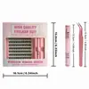 Set de Pestañas Postizas Transfronterizo Gran Capacidad Fd02 Pestañas Postizas Aspecto Natural e Inocente para Ojos Grandes, Gruesas y Voluminosas Individuales