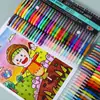 Plumas de gel con brillantina en una bolsa para tomar apuntes de estudiante, marcadores, plumas creativas para garabatear, plumas de gel para dibujar para niños