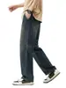 Ropa para Hombre Maple House / Nueva Colección Primavera/Otoño 2026: Pantalones vaqueros de estilo americano, corte holgado, pierna recta, de calle, retro y modernos